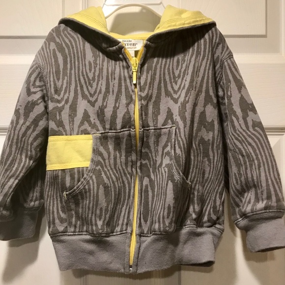 Little Maven by Tori Spelling Boy Zipper Hoodie 2T - Picture 1 of 3